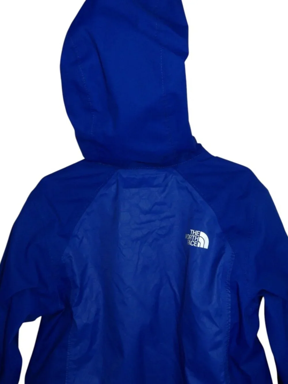 The North Face Blue Full Zip Hooded Rain Jacket Size XXS 5